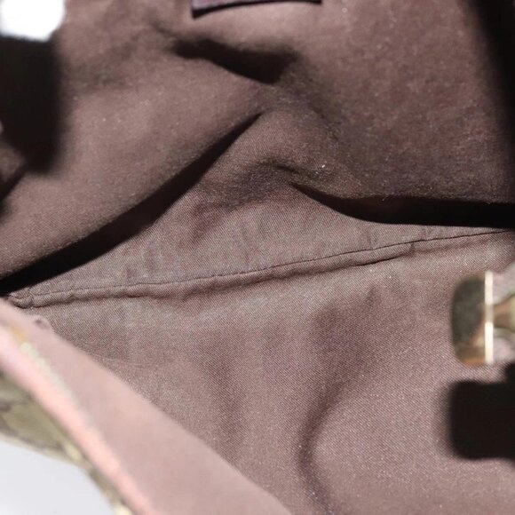 GUCCI GG Canvas Web Sherry Line Shoulder Bag Beige Red Green Auth 138289 - Picture 11 of 16